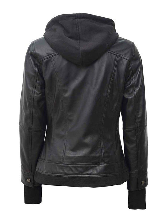 Women's Skyline Bomber Hooded Jacket