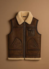 Unisex Shearling Vest – Warmth Meets Style!