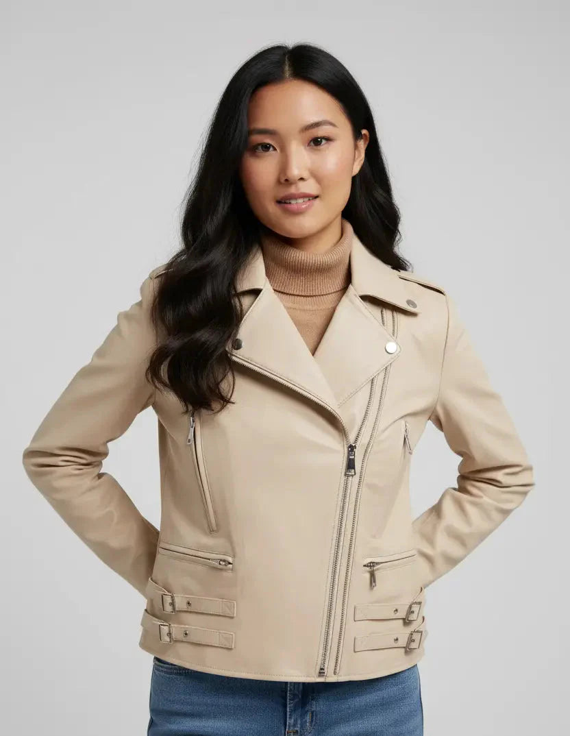 Leather Moto Jacket