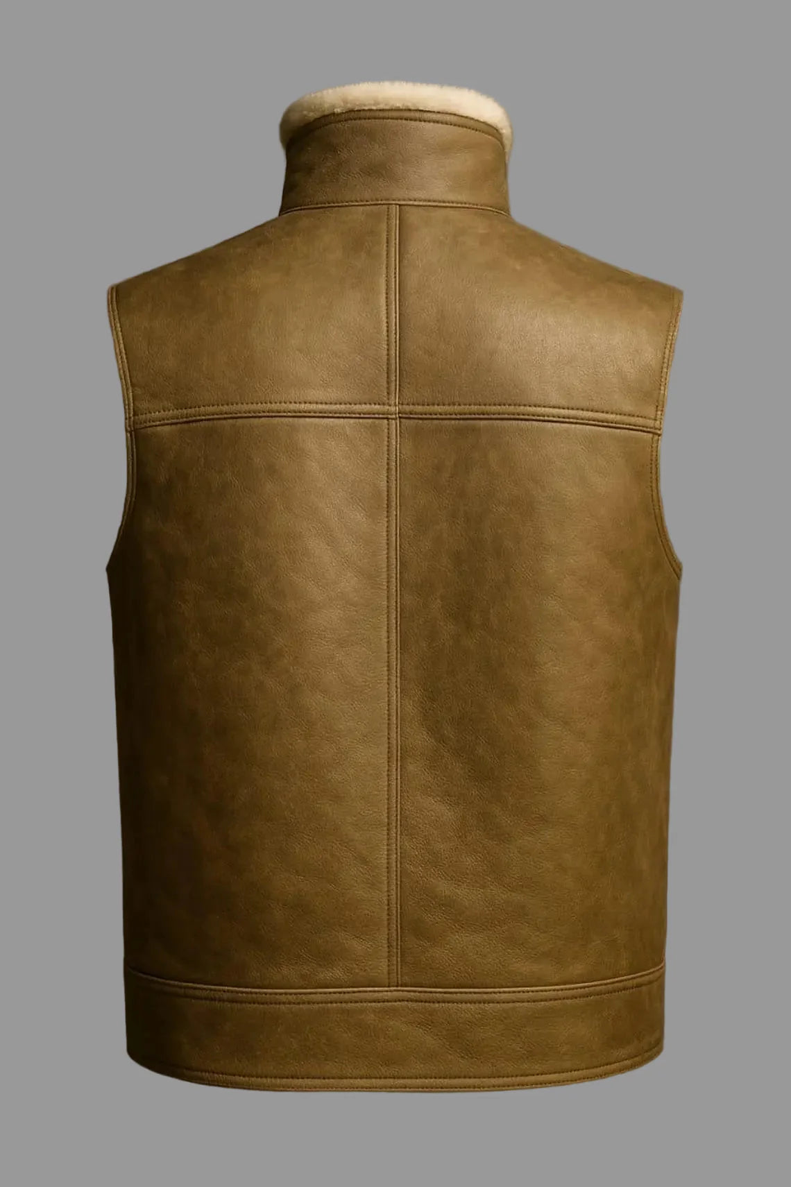 Premium Shearling Gilet Vest