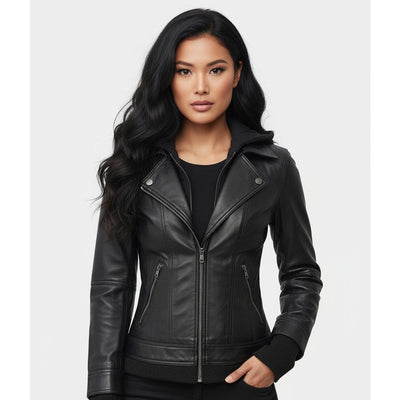 Women's Skyline Bomber Hooded Jacket