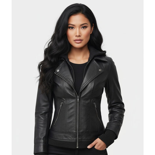 Women's Skyline Bomber Hooded Jacket